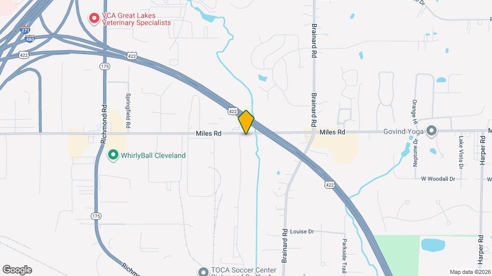 27280 Miles Rd Map and Location Details