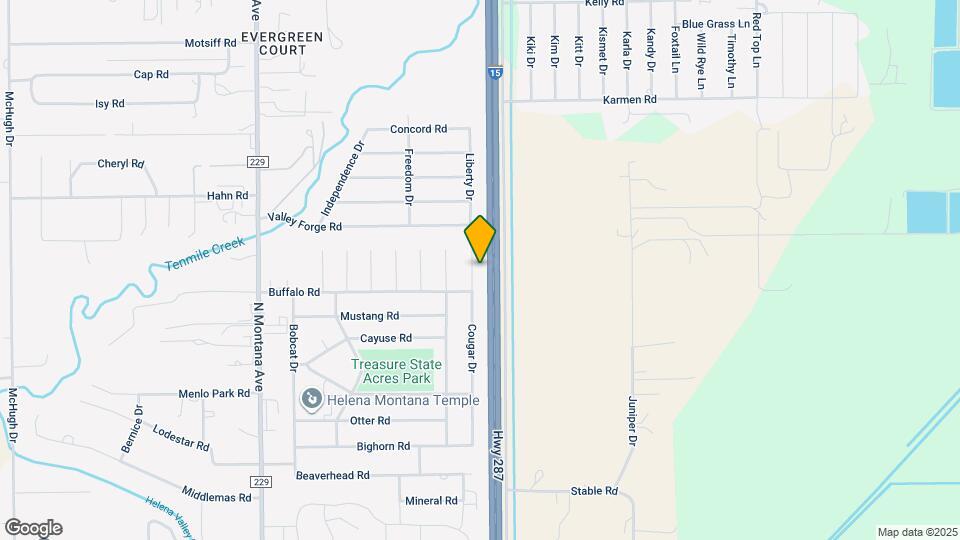 4447 Cougar Dr Map and Location Details