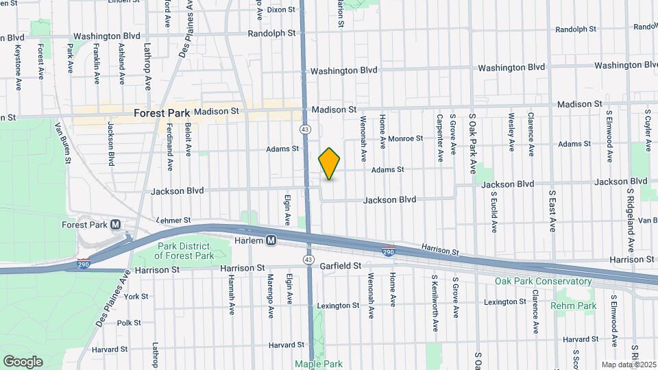 716 S Maple Ave Map and Location Details