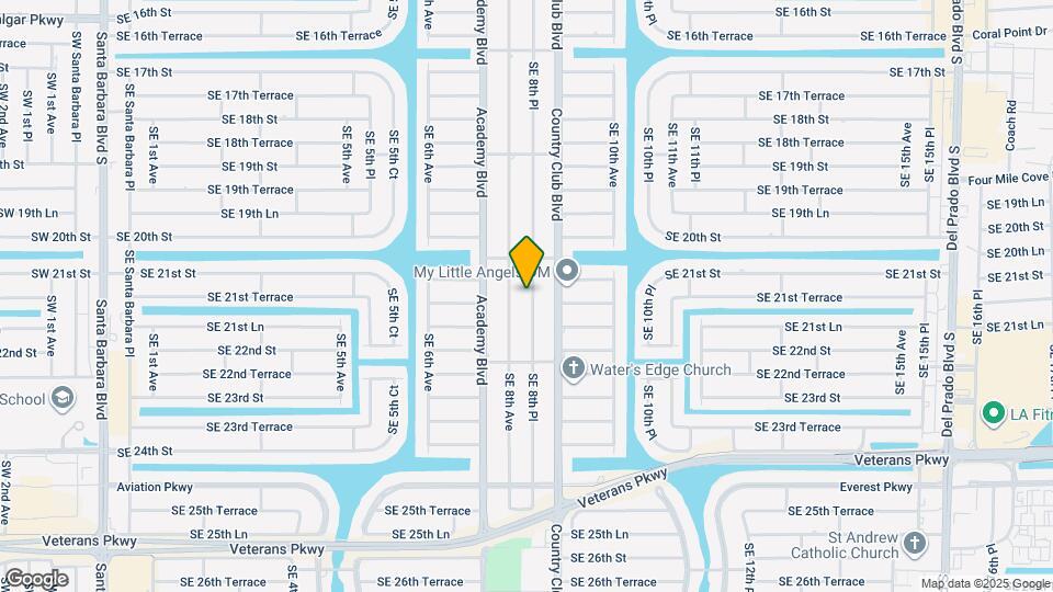 2110 SE 8th Pl Map and Location Details