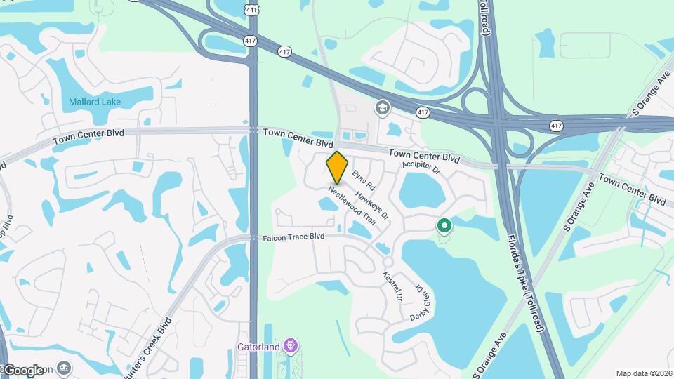 1645 Nestlewood Trail Map and Location Details