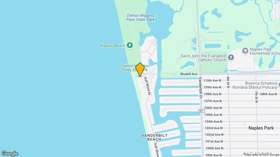 11125 Gulf Shore Dr Map and Location Details