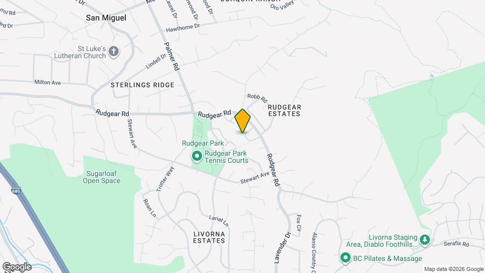 1123 Glengarry Dr Map and Location Details