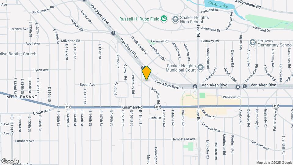 3411 Milverton Rd Map and Location Details