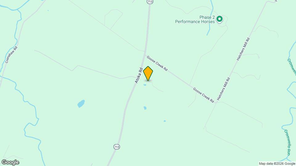 2083 Atoka Rd Map and Location Details