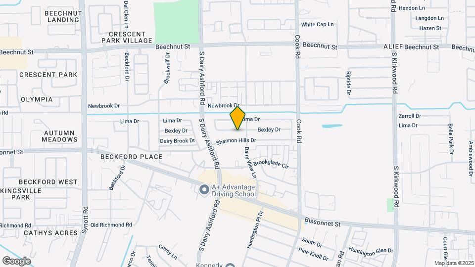 12515 Bexley Dr Map and Location Details