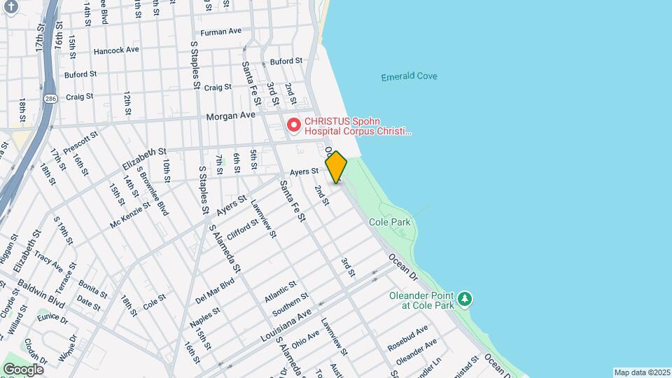 1525 Ocean Dr Mapa y Detalles de la Ubicación