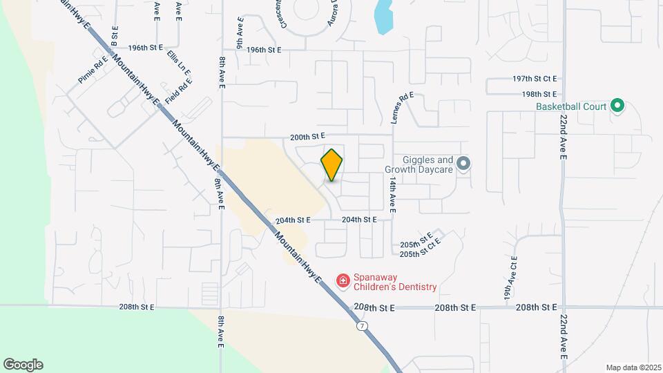 20205 11th Ave Ct E Map and Location Details