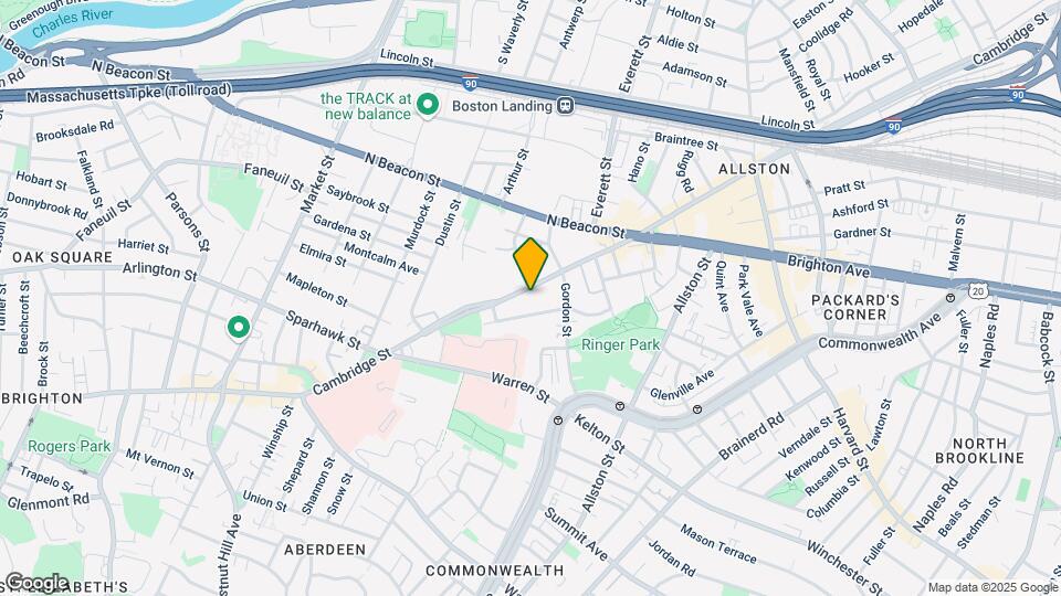 594 Cambridge St, Unit 2 Mapa y Detalles de la Ubicación