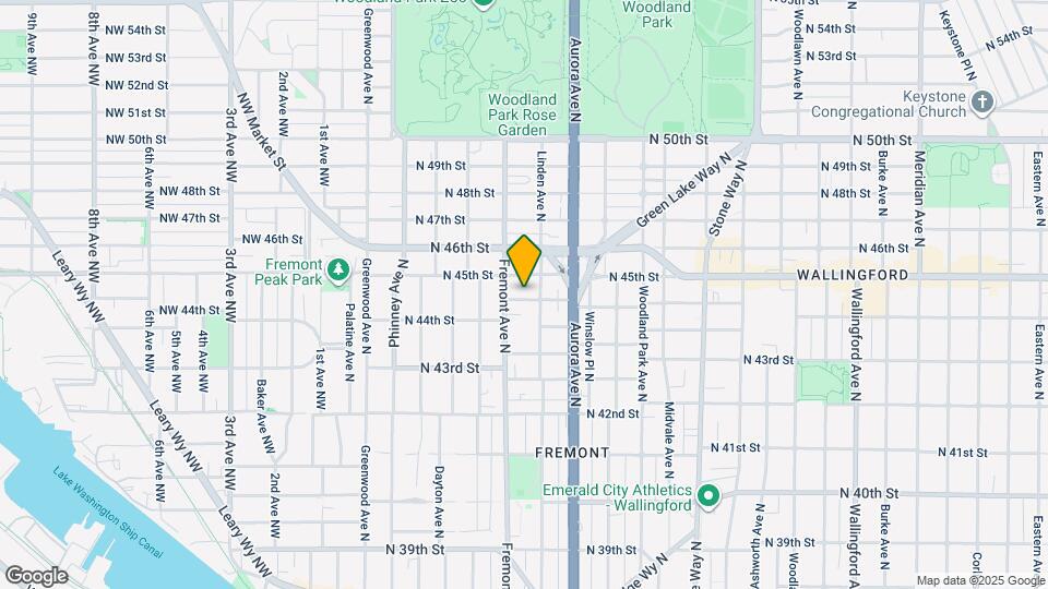 718 N Allen Pl Map and Location Details