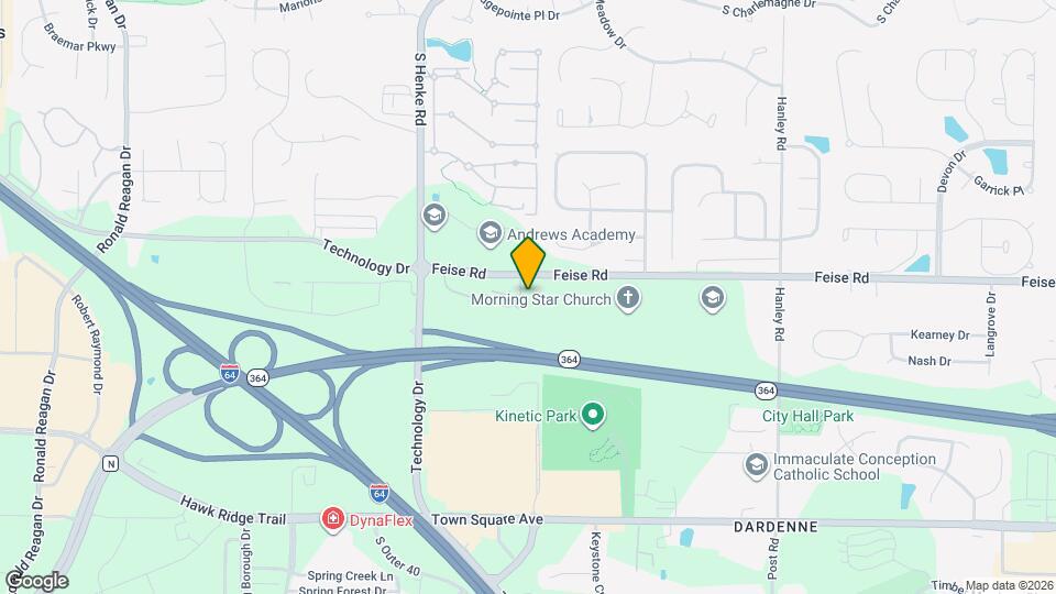 284 Stonewall Creek Dr Map and Location Details