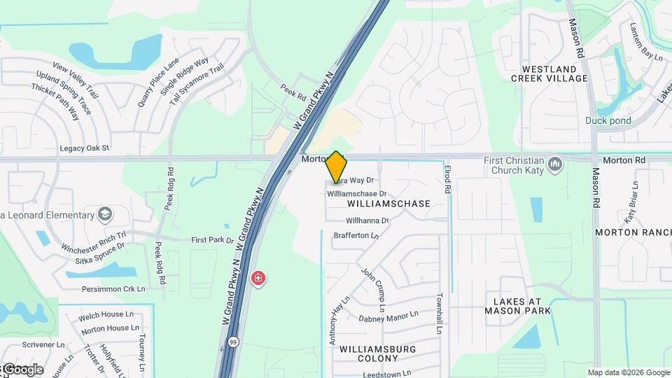 22814 Williamschase Dr Map and Location Details