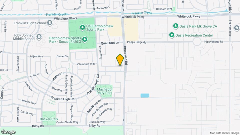 7300 Elvora Way Mapa y Detalles de la Ubicación