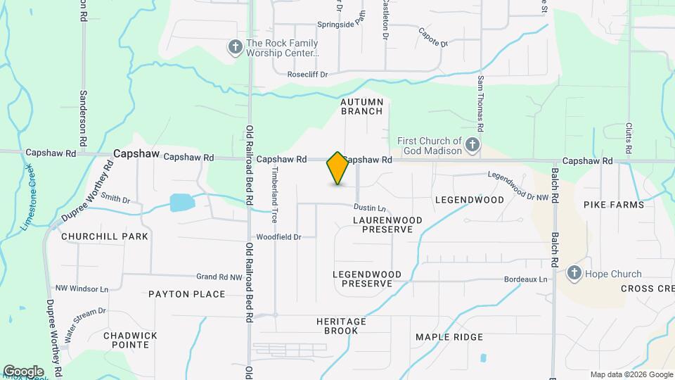 207 Blackwood Dr NW Map and Location Details