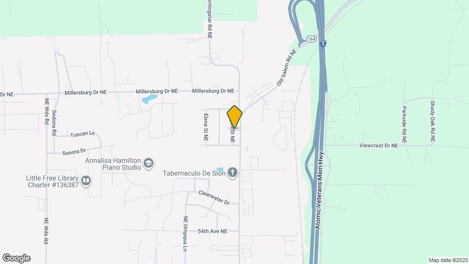 6223 Megan St NE Map and Location Details