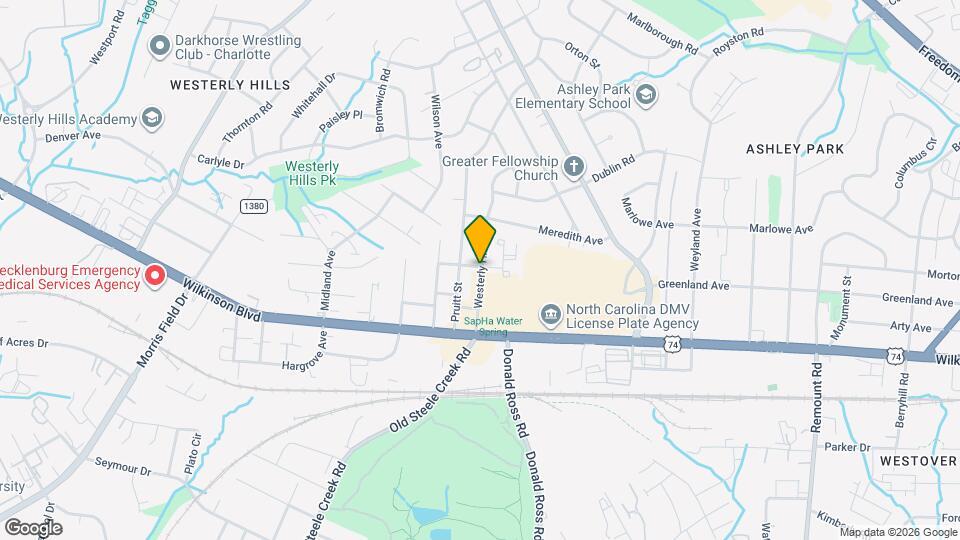 2514 Westerly Hills Dr Mapa y Detalles de la Ubicación