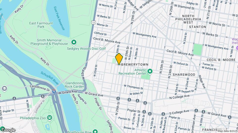 1453 N Myrtlewood St Map and Location Details