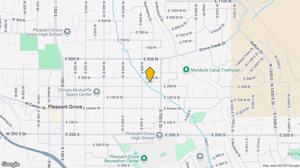 635 E 200 N, Unit A Map and Location Details