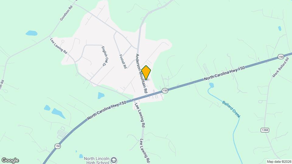 3284 Anderson Mountain Rd Map and Location Details