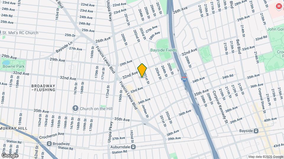 32-33 200th St Map and Location Details