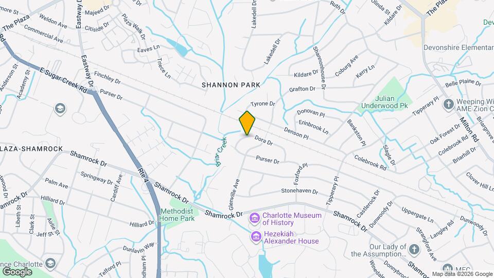 2430 Dora Dr Map and Location Details