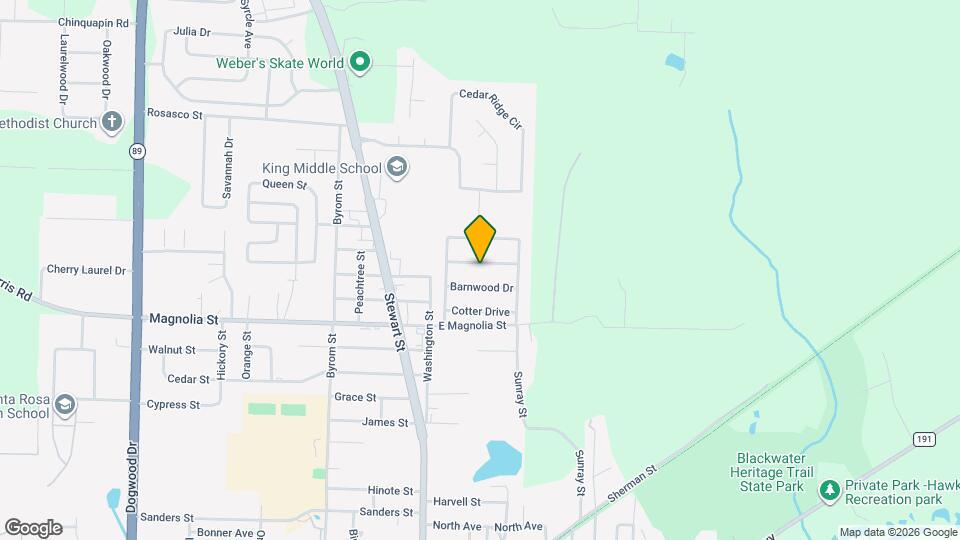 6747 Weathered Drive Map and Location Details