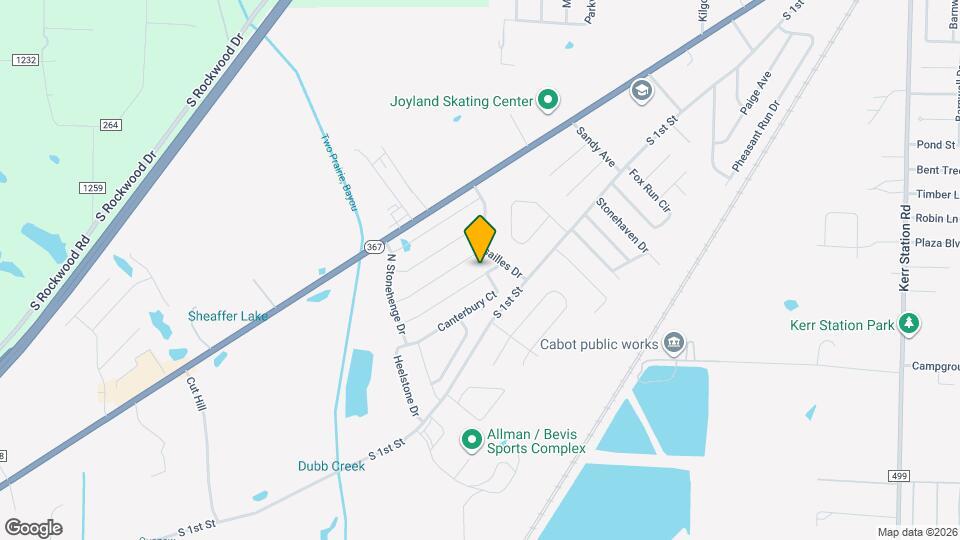 2405 Canterbury Ln Map and Location Details