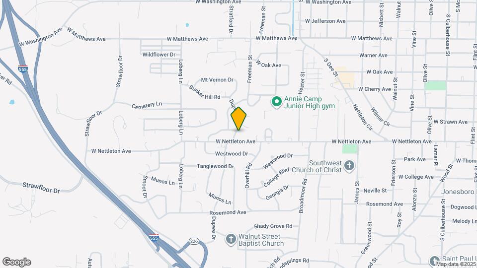 1304 Dupwe Dr Map and Location Details