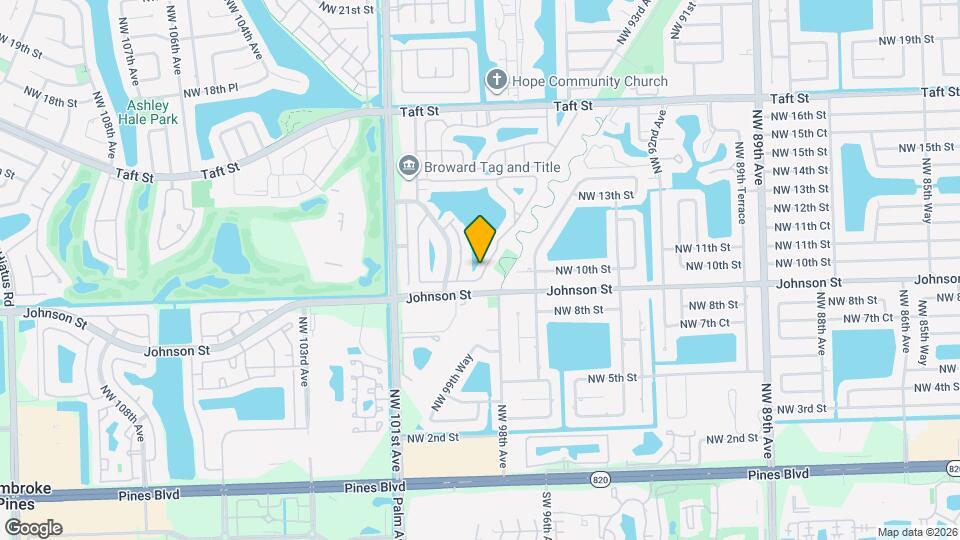 1048 NW 97th Ave Map and Location Details