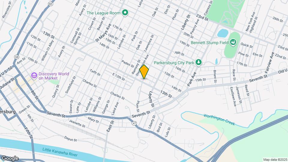 1301 13th St Map and Location Details