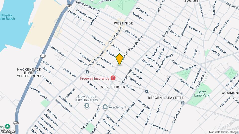 2244 John F. Kennedy Blvd Map and Location Details