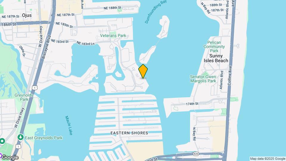 Williams Island 2800 Mapa y Detalles de la Ubicación
