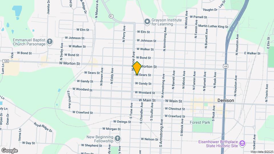 1018 W Sears St Map and Location Details