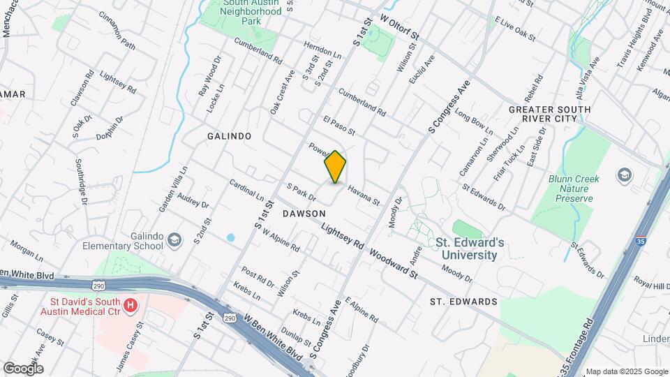 3104 Fontana Dr Map and Location Details