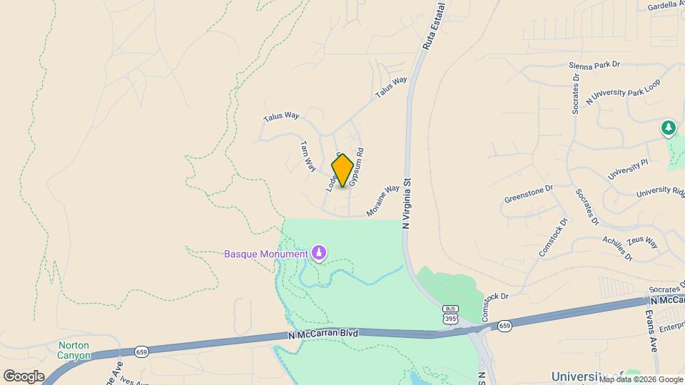 3297 Gypsum Rd Map and Location Details