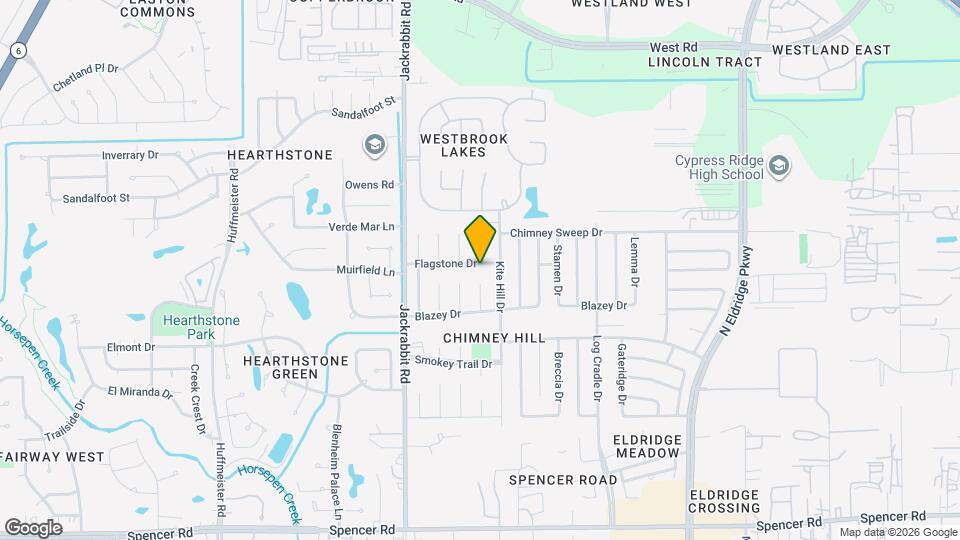 13715 Flagstone Dr Map and Location Details