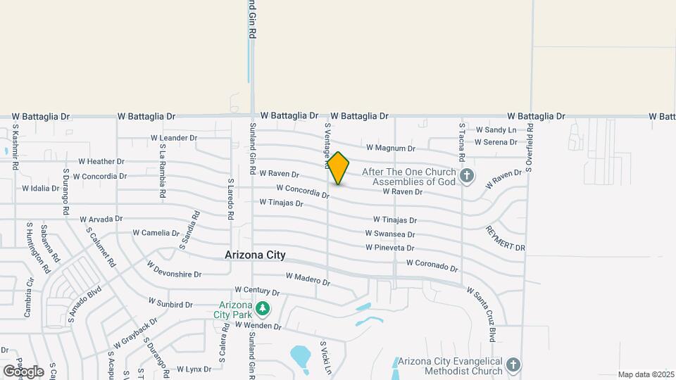 9105 W Raven Dr Map and Location Details