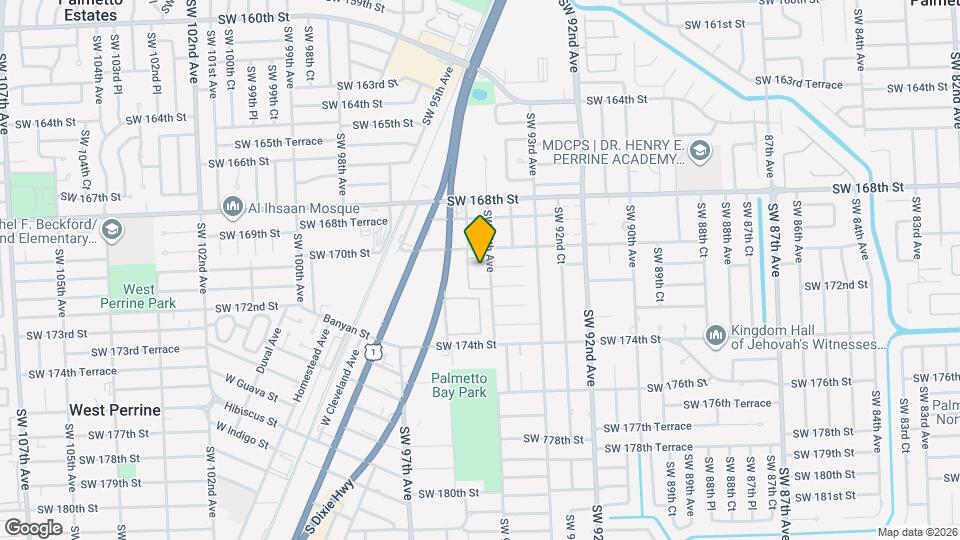 17100 SW 94th Ave Map and Location Details