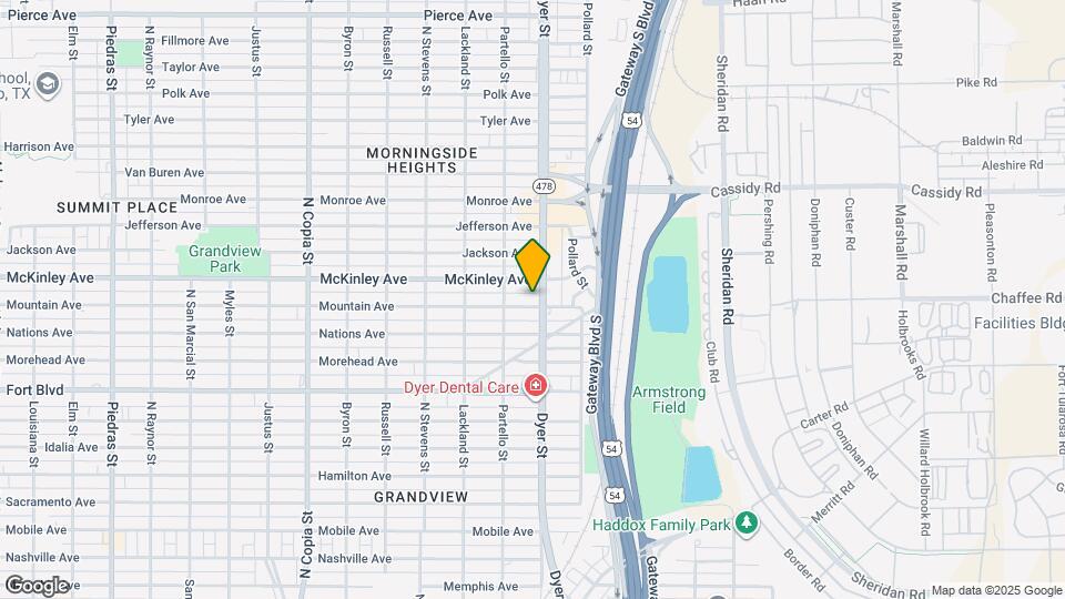 3925 Mountain Map and Location Details