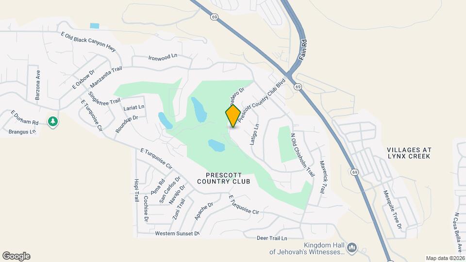 11501 E Wingfoot Ct Map and Location Details