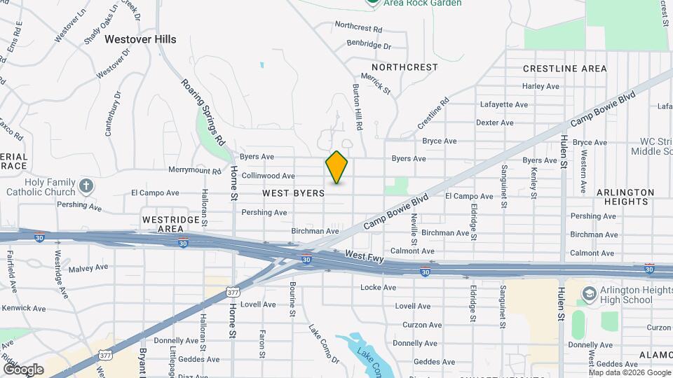 5320 El Campo Ave Map and Location Details