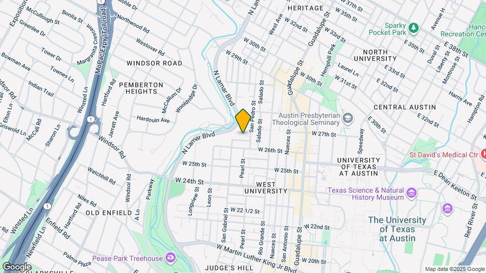 908 Poplar Map and Location Details