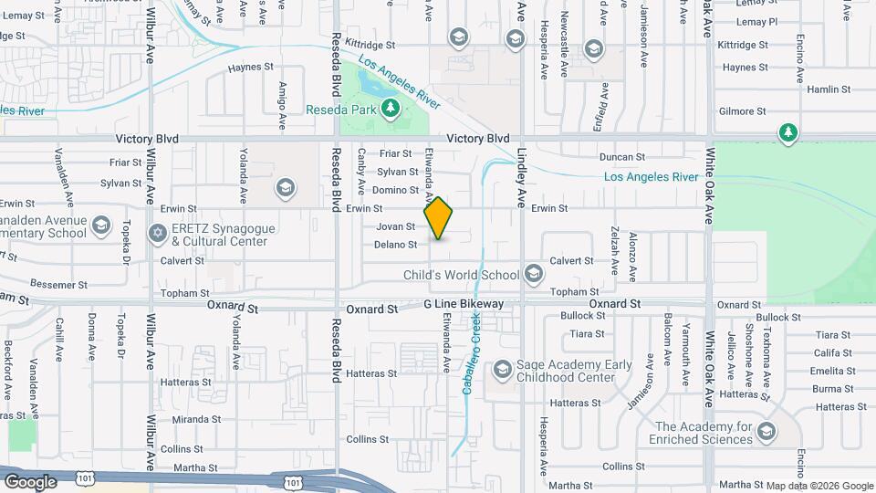6220 Etiwanda Ave Map and Location Details