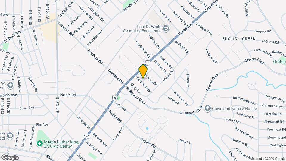 1841 Colonnade Rd Mapa y Detalles de la Ubicación