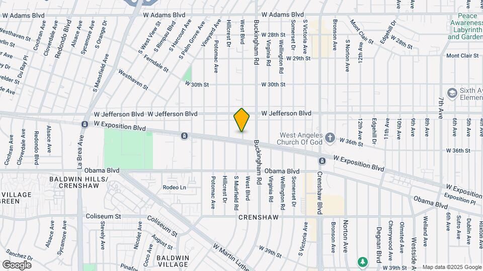3453 West Blvd Map and Location Details