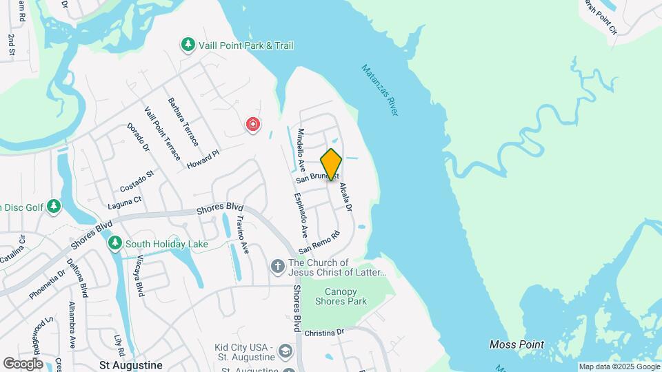 1010 San Remo Rd Map and Location Details