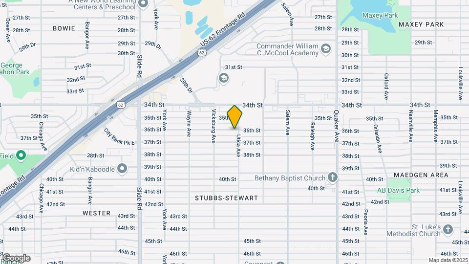 4803 35th St Map and Location Details