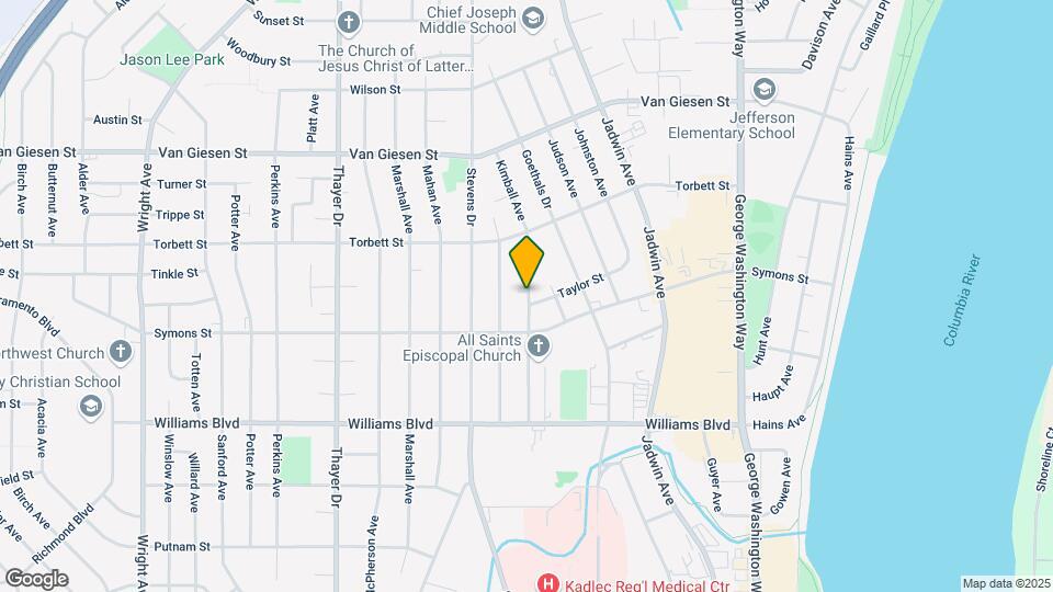 1419 Kimball Ave Map and Location Details
