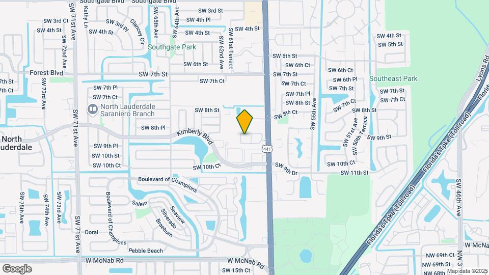 1315 N Santa Catalina Cir Map and Location Details