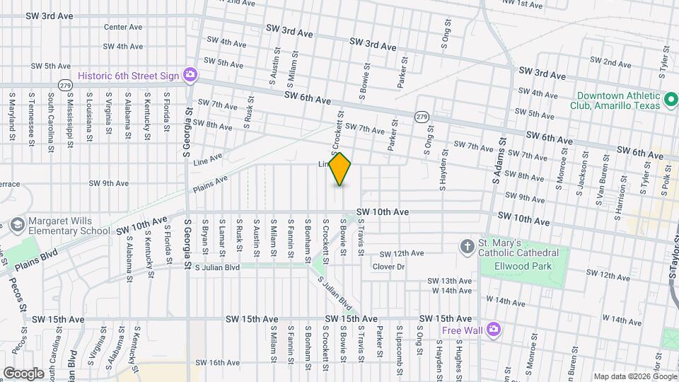 918 S Bowie St Map and Location Details